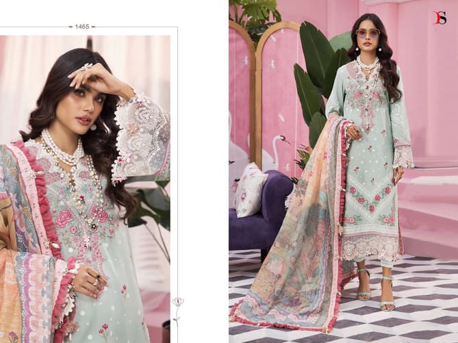 Deepsy Anaya 22 Fancy Ethnic Wear Cotton Embroidery Designer Pakistani Salwar Kameez Collection
